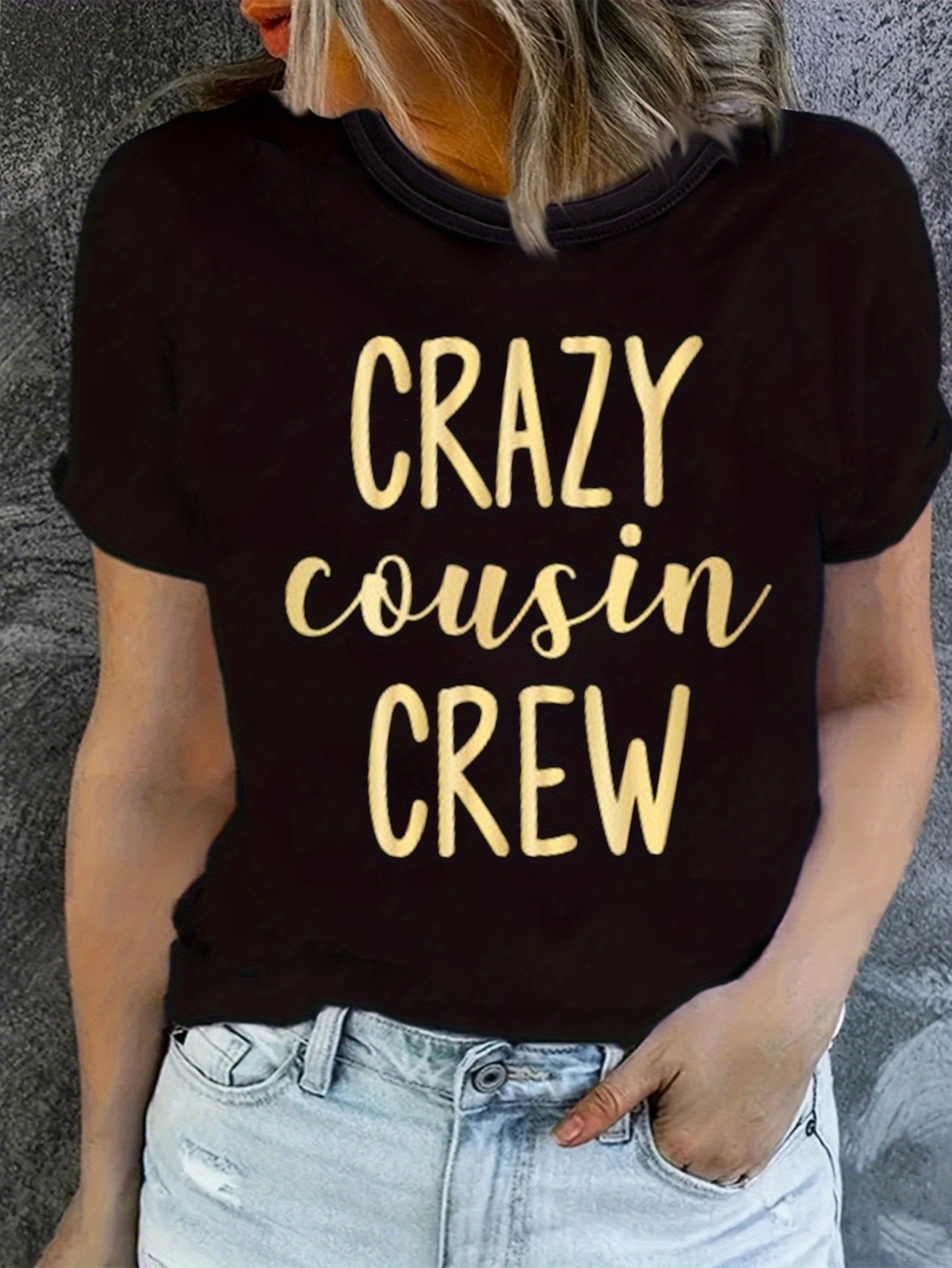 Women\'S Casual Crew Neck T-Shirt \
