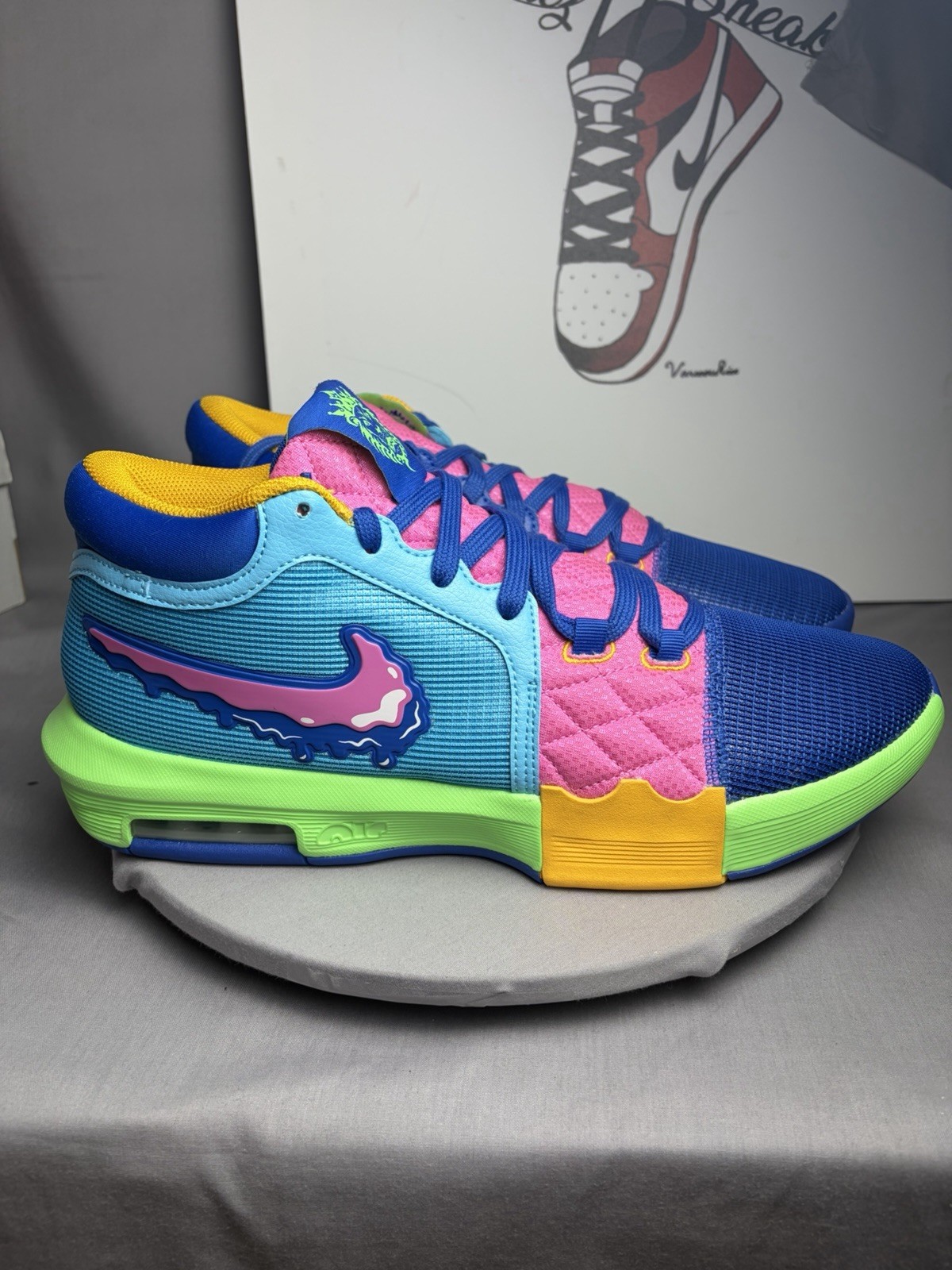 Nike LeBron Witness 8 I Promise School Mens Sz 12 Multicolor HJ2962-900 IPS