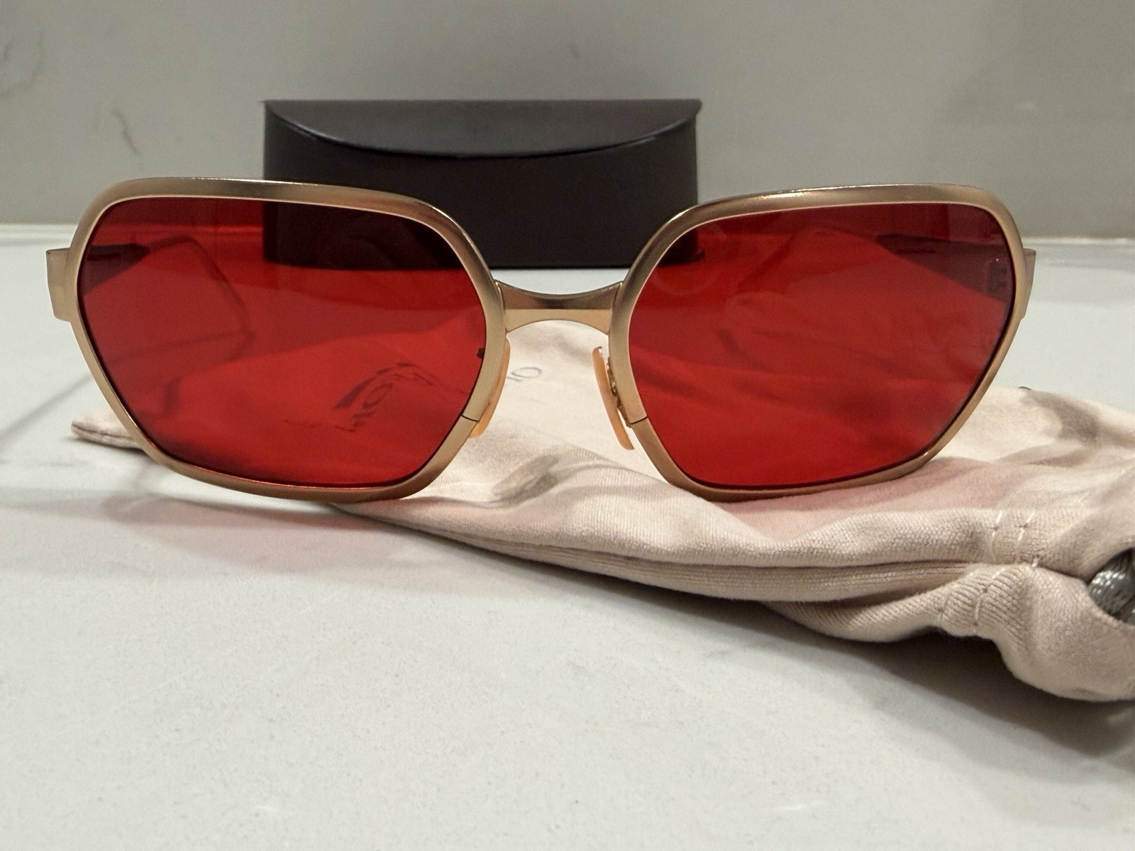 OLIVER PEOPLES OP-525 RECTANGLE SUNGLASSES - FIGHT CLUB - Extremely Rare