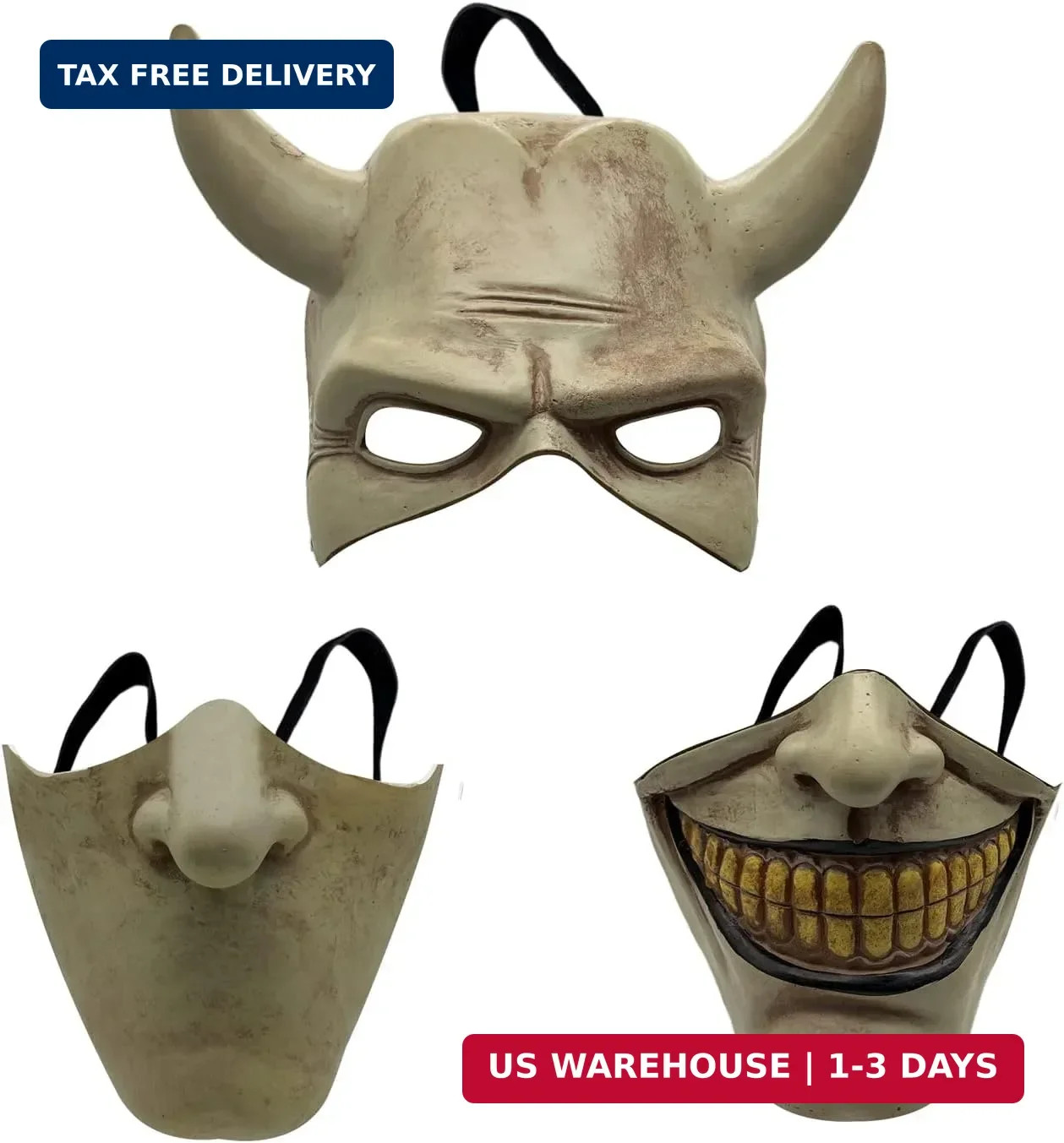 The Cosplay Mask Horror Movie Halloween Scary Mask for Men