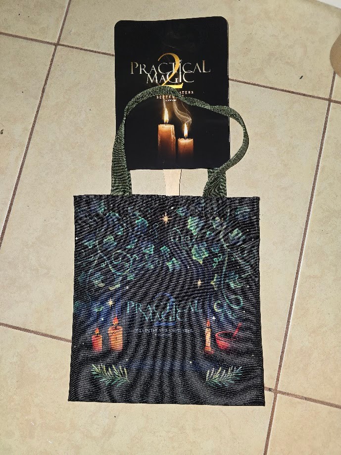 PRACTICAL MAGIC 2 Tote Bag & fan Nicole Kidman Sandra Bullock fan event gift