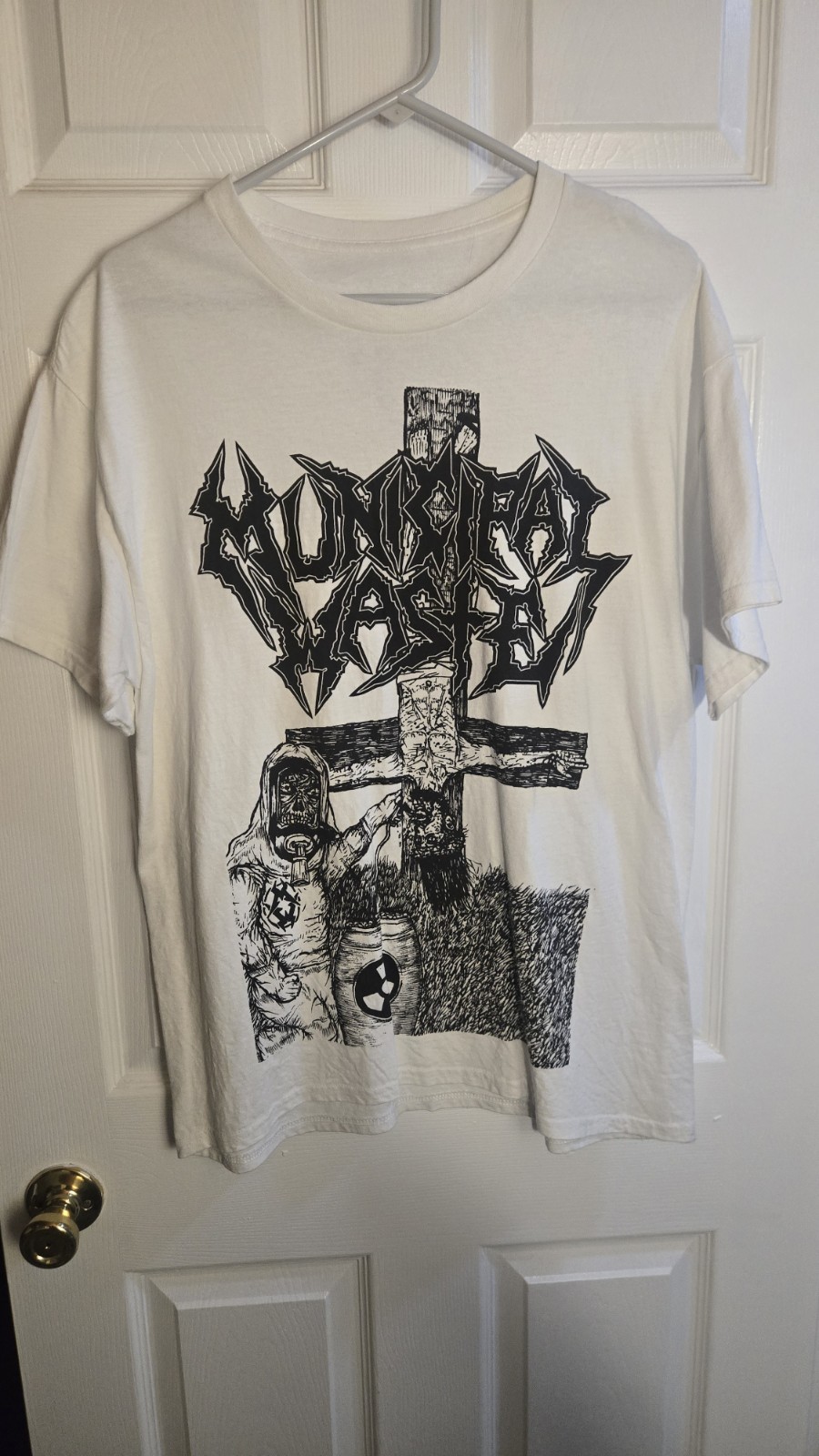 Vintage Rare MUNICIPAL WASTE Band Tour Shirt \