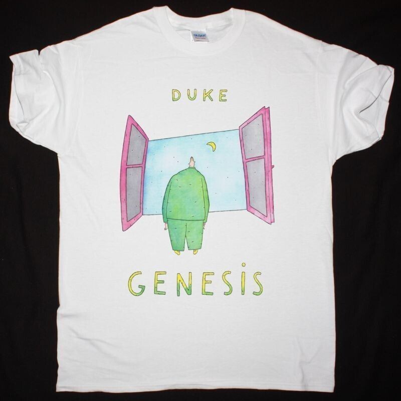 Vintage GENESIS DUKE - Best Rock T-shirt Short Sleeve Gift S-5XL NZ825
