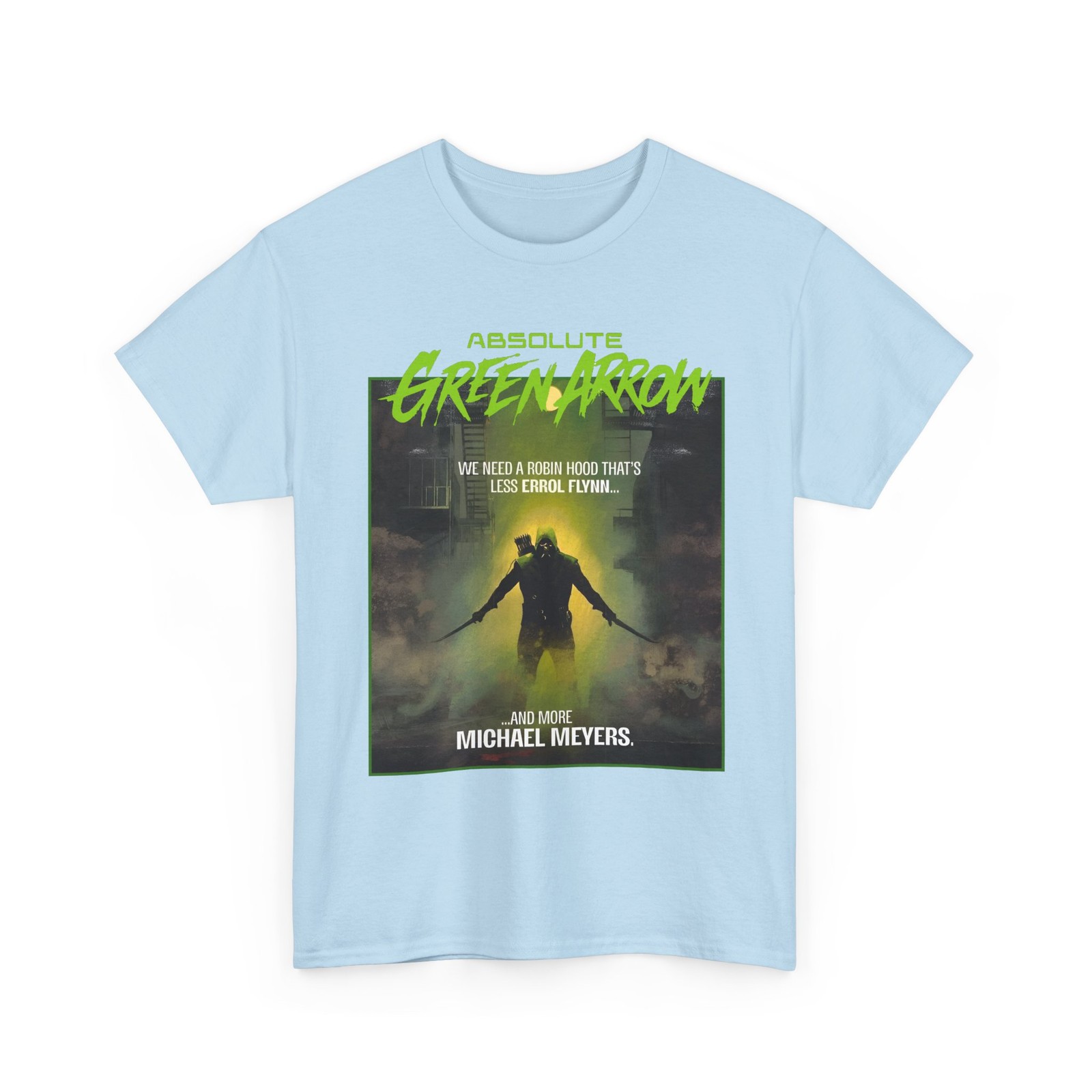 Absolute Green Arrow T-Shirt DC Comics Rafael Albuquerque Art Vintage-Style Tee