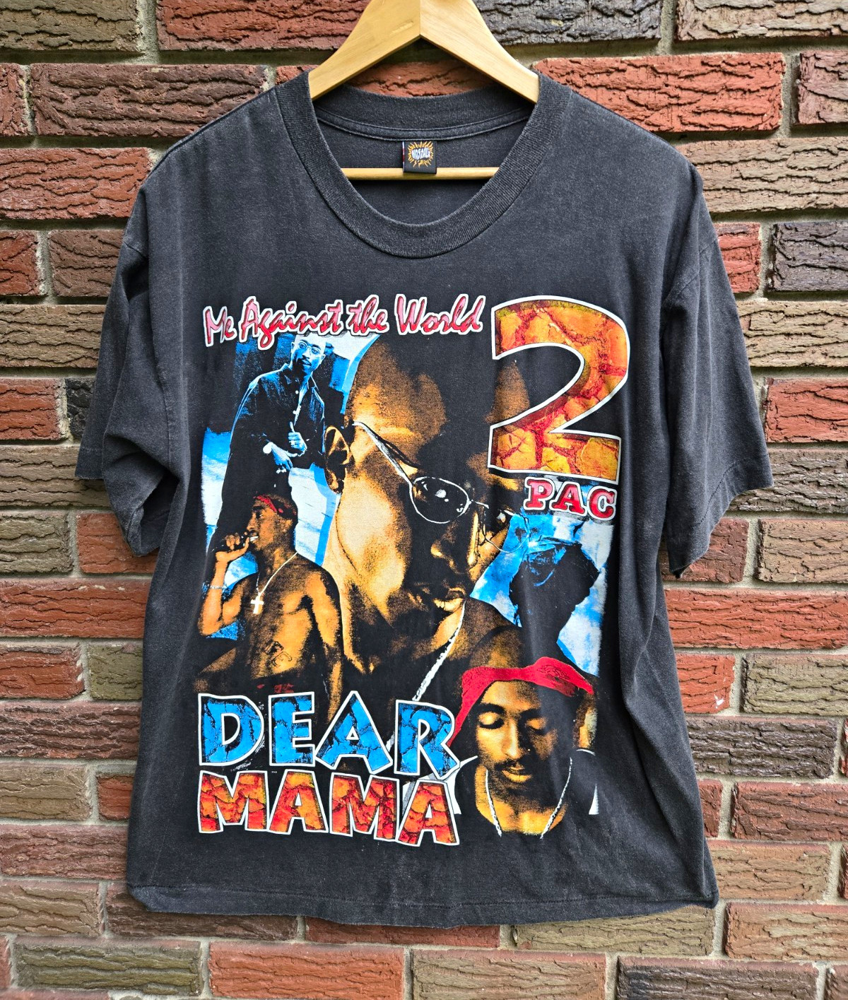 Vintage Tupac Shakur Dear Mama Rap Tee T-Shirt XL