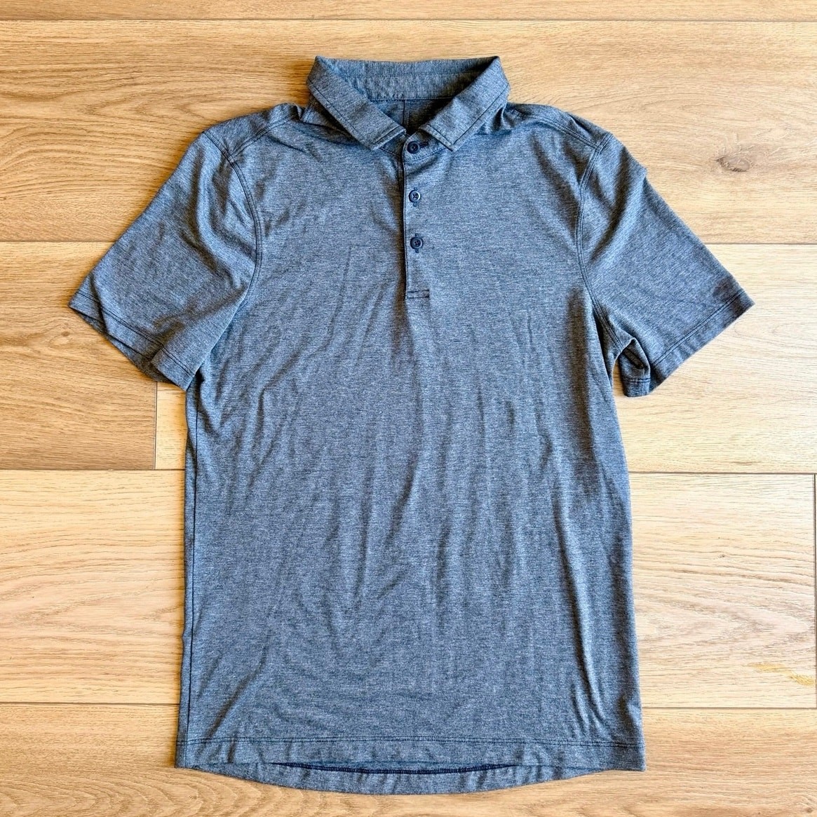 lululemon Men’s Heather Gray Performance Polo
