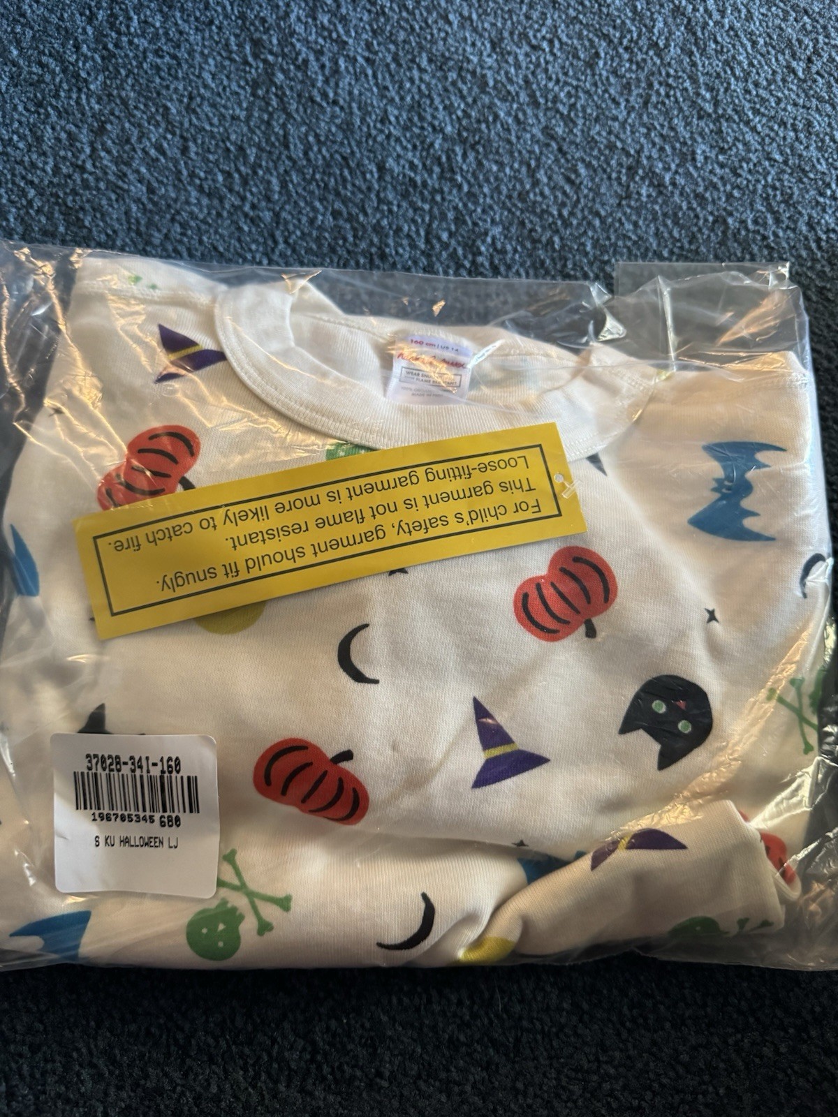 Kids’ Hanna Andersson Halloween Long John Pjs 160cm US 14 NIP