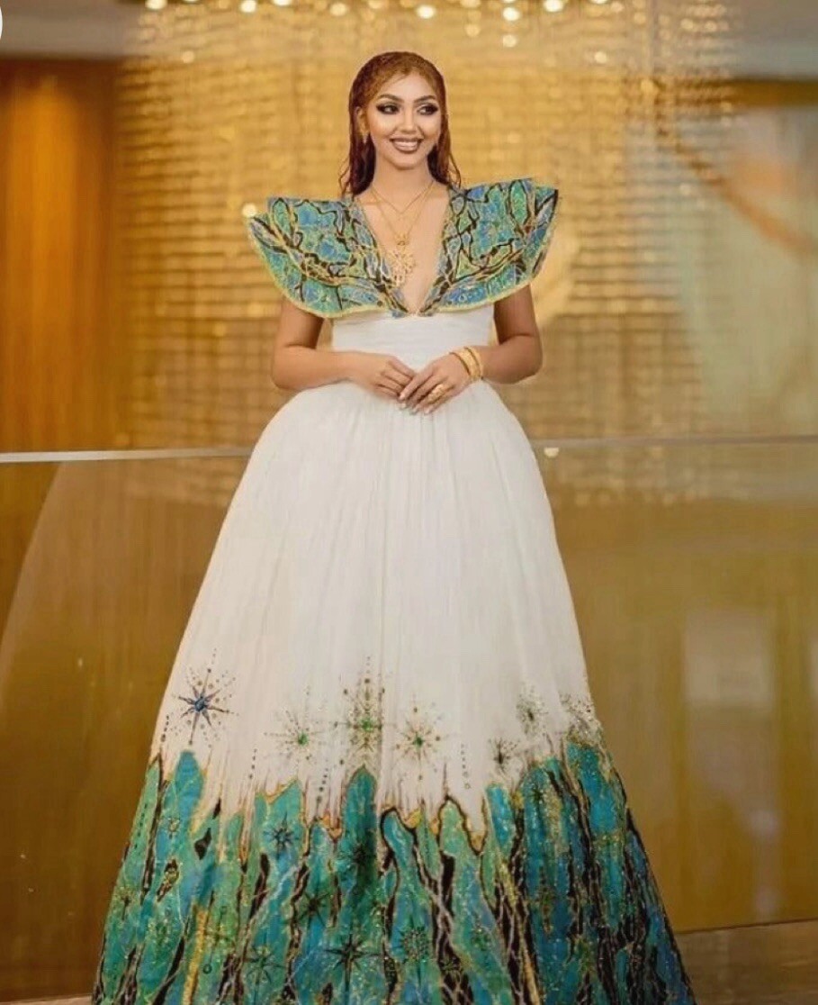 Authentic Ethiopian Traditional Dresses | Cultural Elegance & Style (Preorder)
