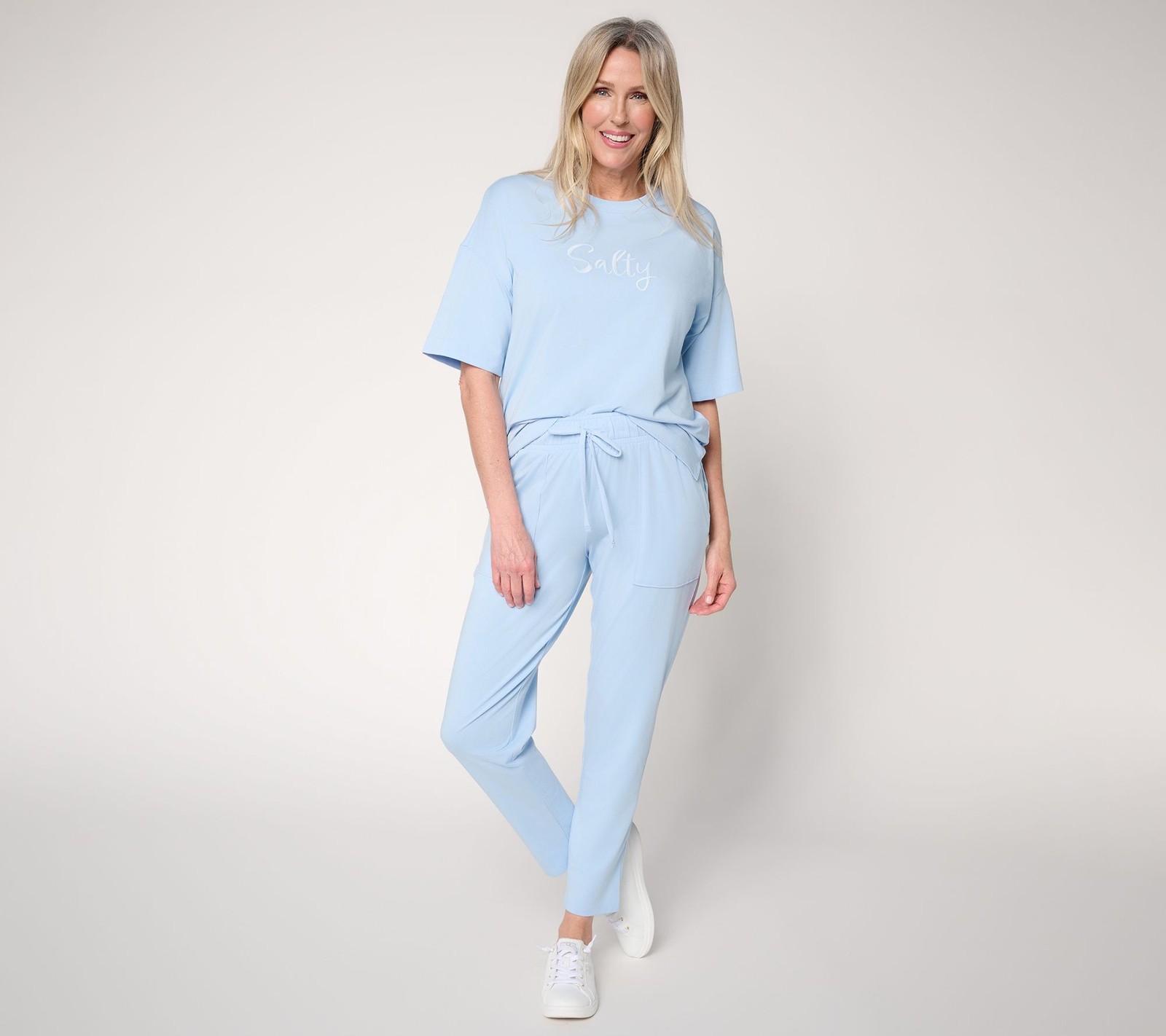 Anybody Women\'s Sleepwear Sz M Make Your Grey Dusk- Textured Leopard A728943
