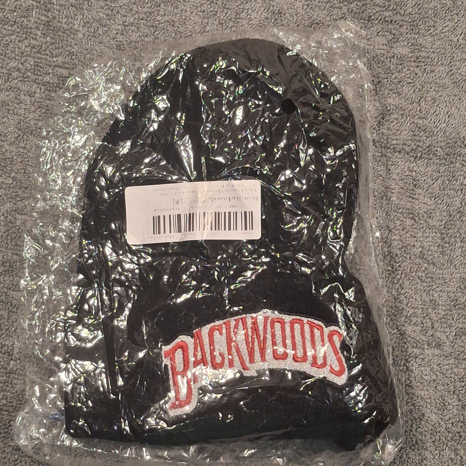 Exclusive “Backwoods” Embroidered Skully Cap, OSFM, NWT “Backwoods” Beanie Hat