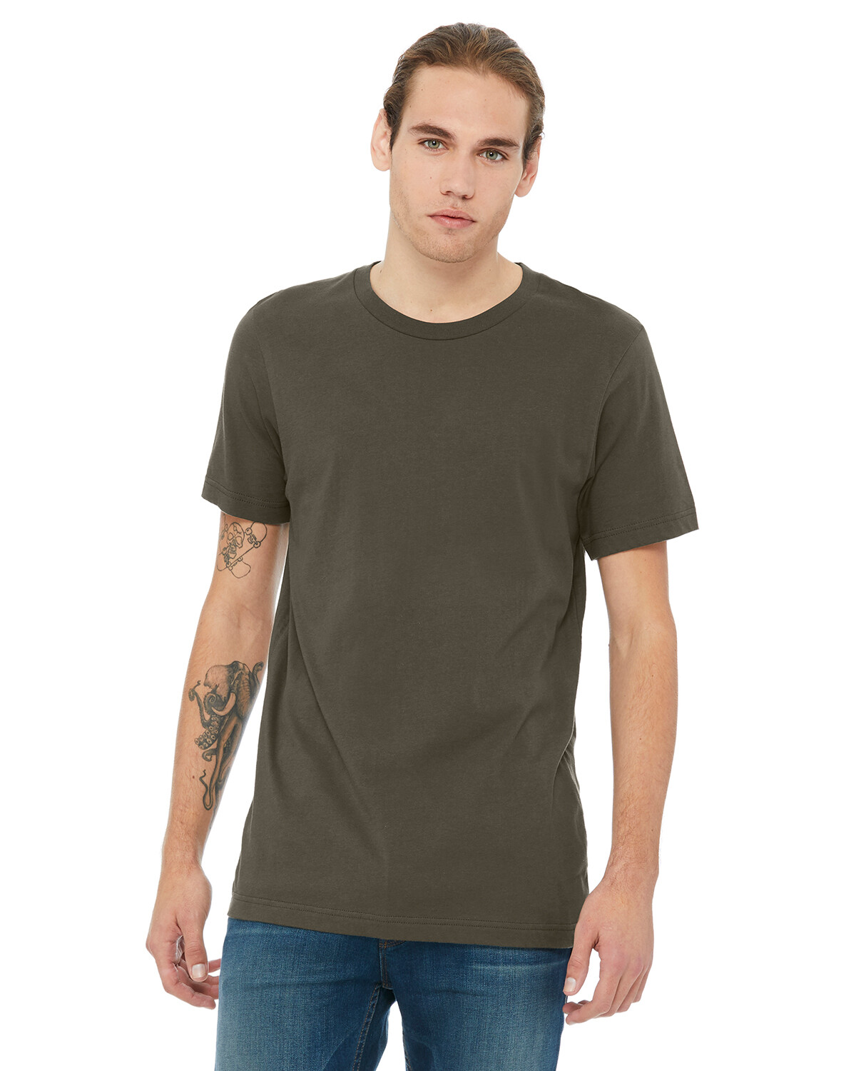 Bella + Canvas 3001C Unisex T Shirt Short-Sleeve 100% Cotton Jersey Tee T-Shirt