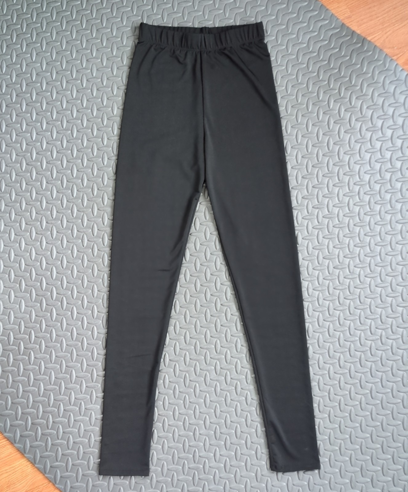 Black Spandex Leggings - Size Small - Halloween Sale goth dance pants stretchy