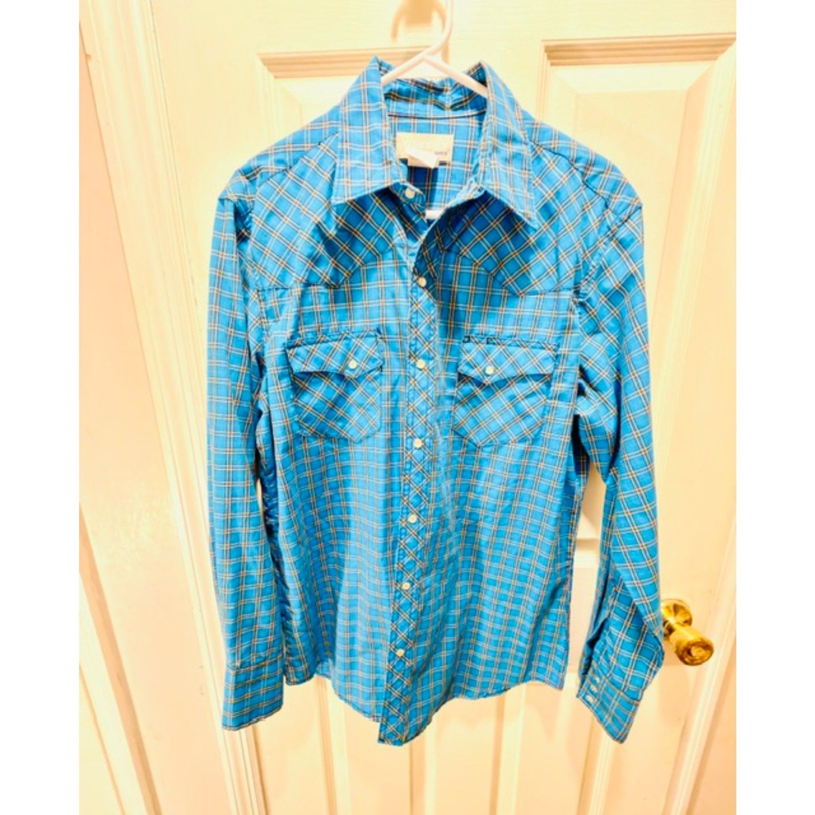 Wrangler Western Style Shirt Size Medium
