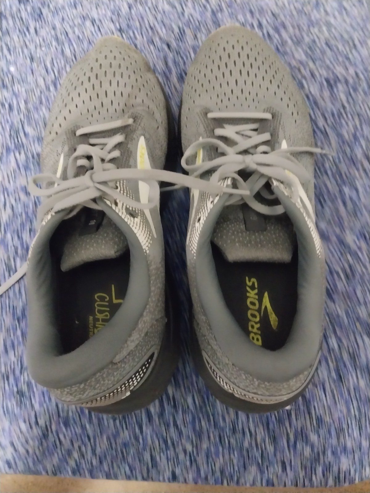 Brooks Ghost 16 1104182E040 Mens Size 12.5 2E Primer Lime Sneakers Running Shoes