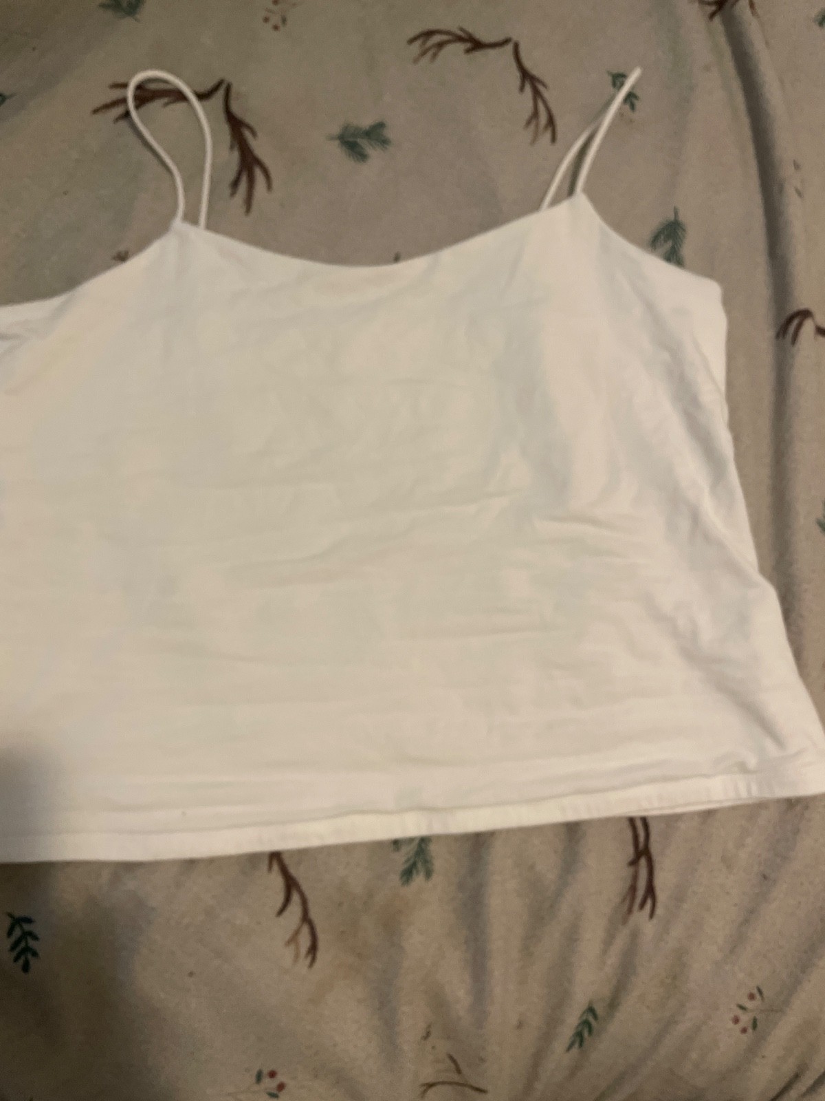 a new day white tank top size medium