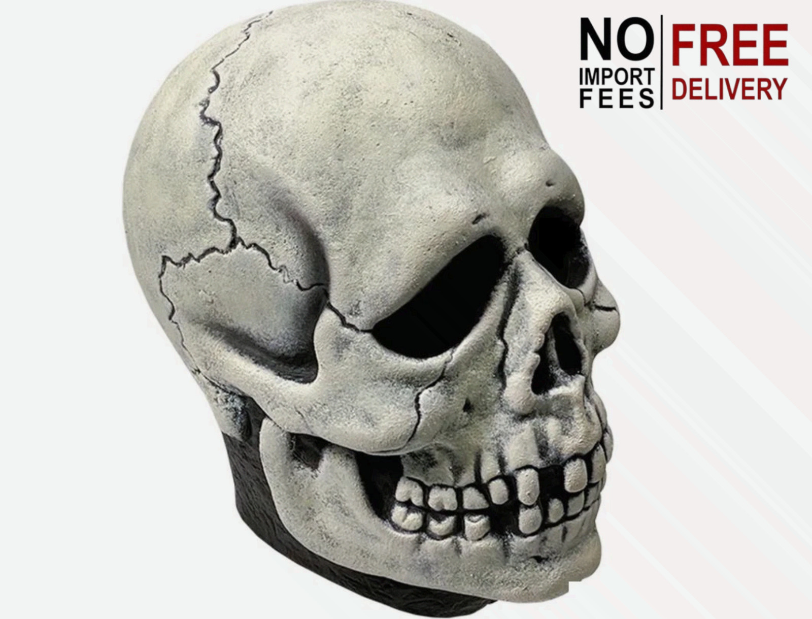 Don Post Studios Skull Overhead Latex Mask - One Size - Trick Or Treat Studios