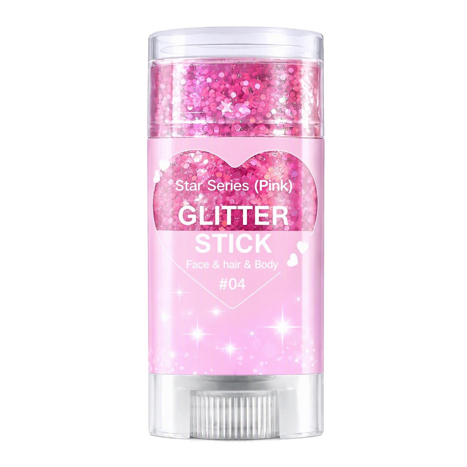 Pink Hair Glitter, Face Glitter Waterproof & Gentle Ingredients for Festival