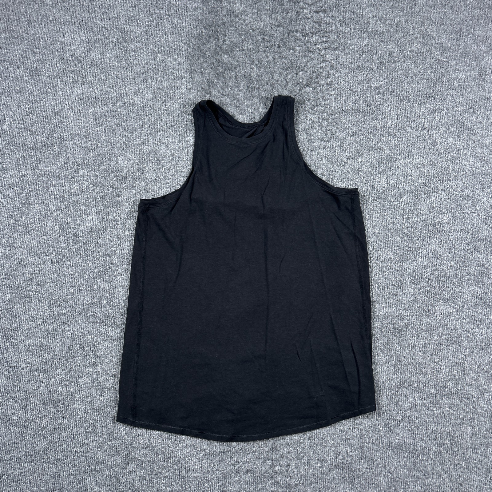 Lululemon Tank Top Womens Medium Black Sleeveless Athletic Gym Shirt Workout