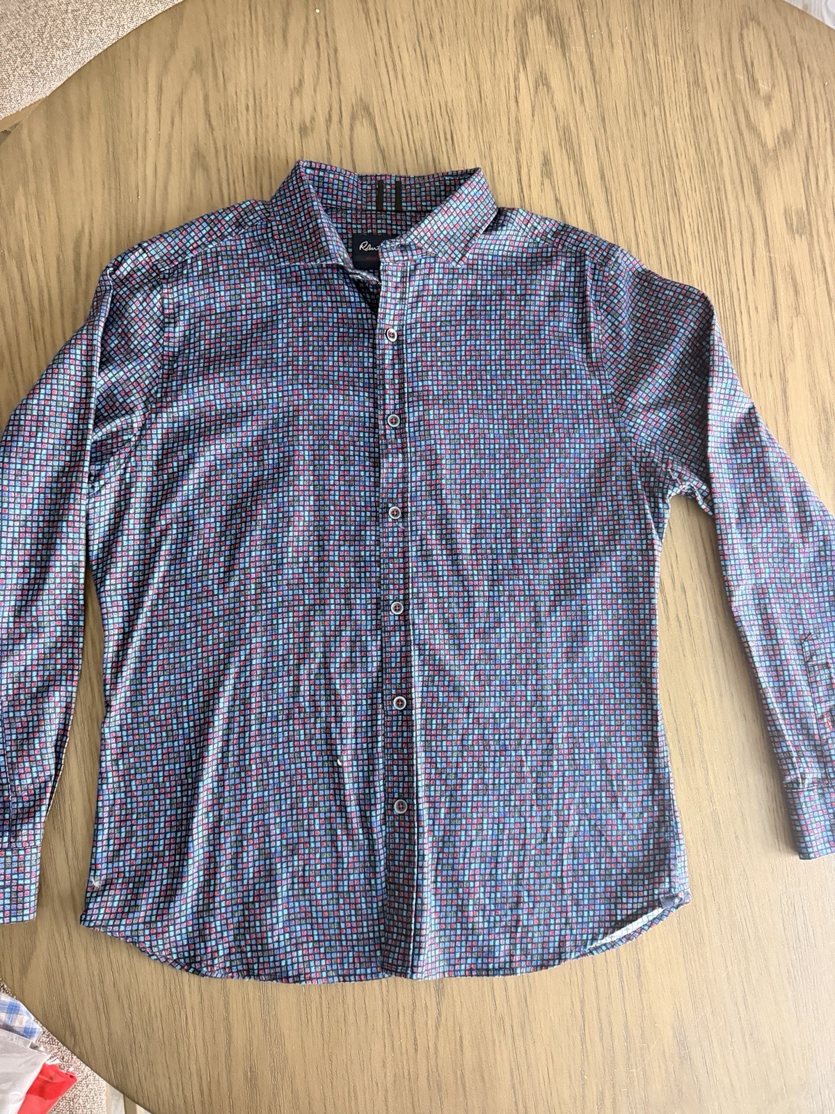 Robert Graham Multicoloured Button Up Shirt 2XL Men\'s