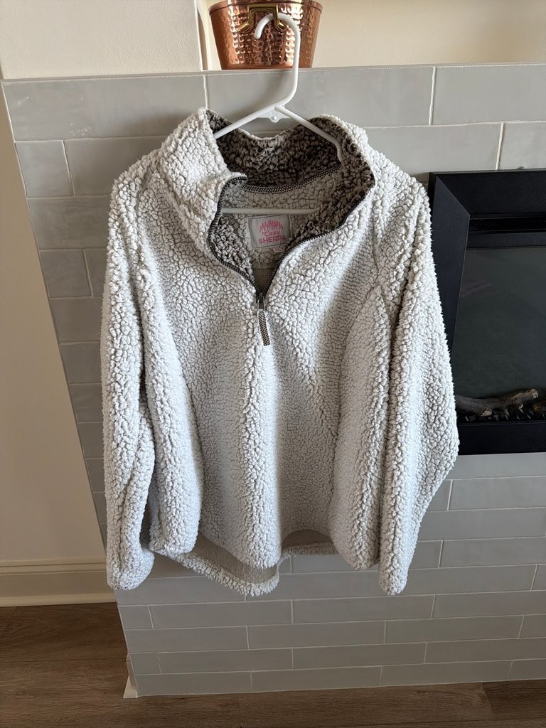 Cozy Sherpa Fleece Pullover
