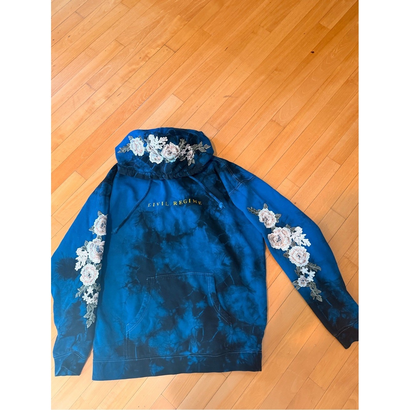 Civil Regime embroidered hoodie