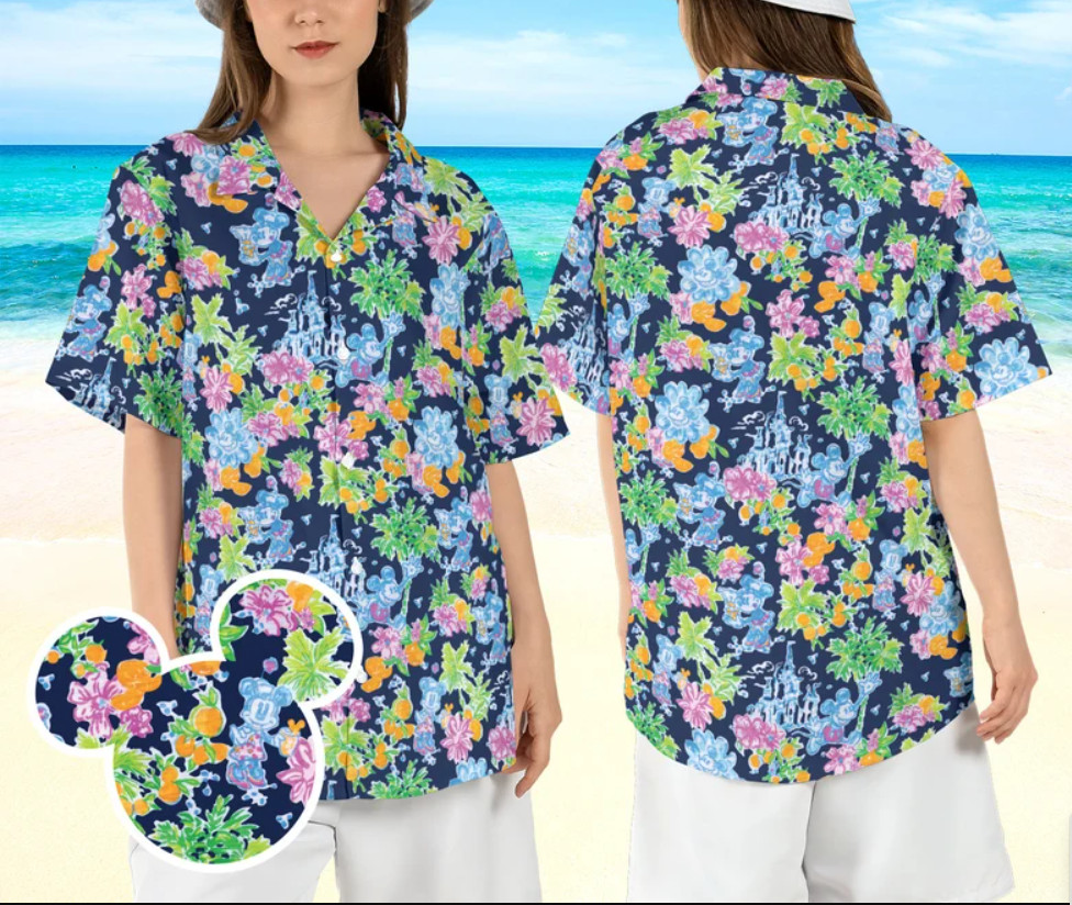 Disneyland Tropical Beach 3D HAWAII SHIRT Mother Day Gift All Over Print Us Size