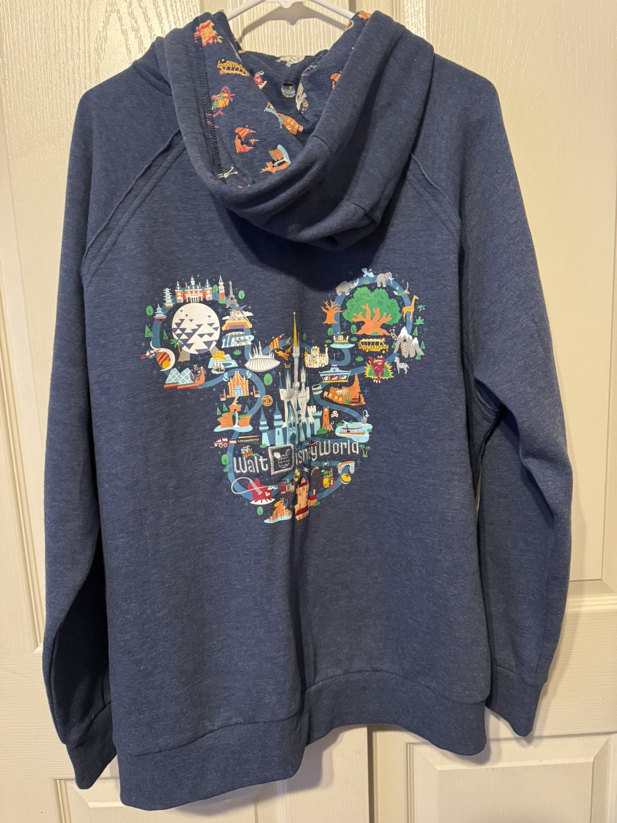 Disney Parks Walt Disney World Full Zip Jacket Women\'s Plus Size 2X NWT