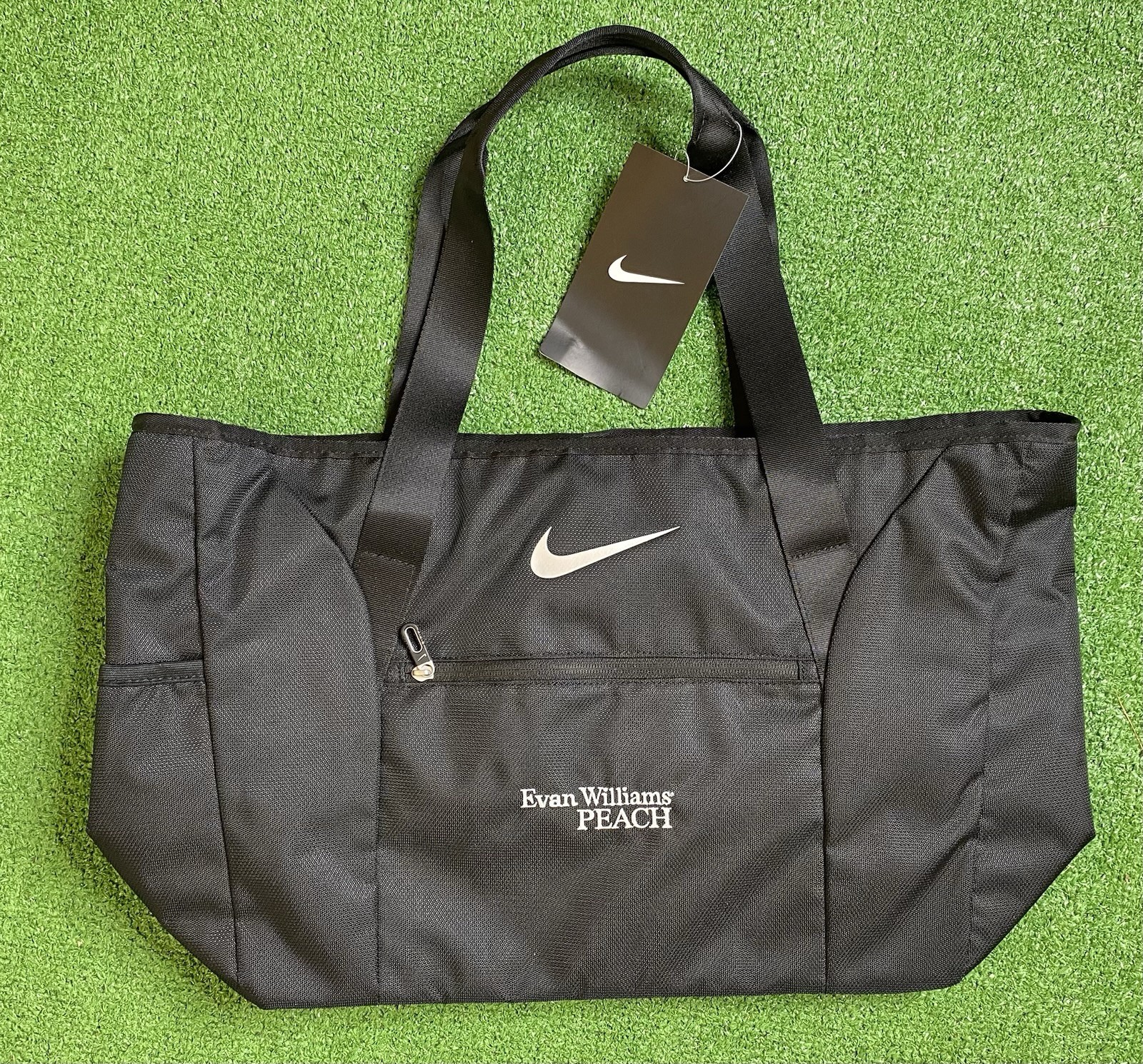Nike Elite Golf Tote Black Large Zip Top TG0273-006 Unisex With Strap 2014 NWT