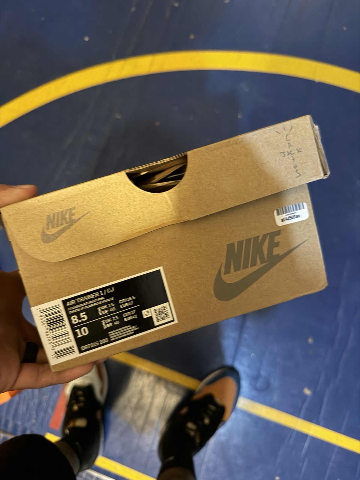 Nike Travis Scott Air Trainer 1 SP Chocolate Men’s 8.5 DR7515-200