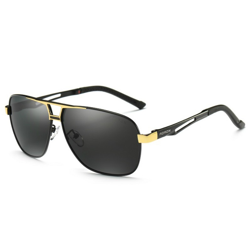 Aluminium HD Polarized Photochromic Sunglasses Men Pilot Eyewear Driving Glasses