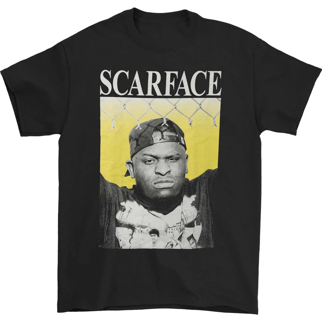 Scarface Geto Boys Rap Graphic T-Shirt Unisex Hip Hop Tee S-5XL