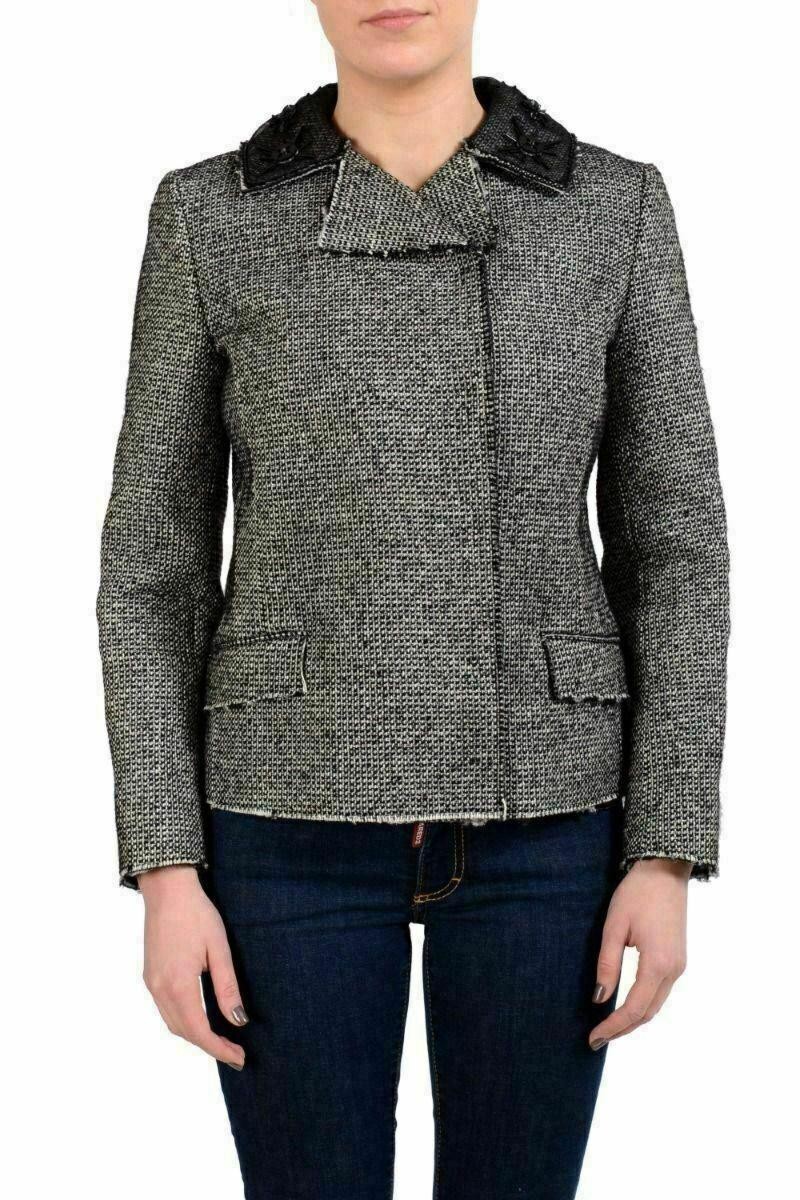 Maison Martin Margiela 4 Women\'s Decorated Double Breasted  Jacket US S IT 40