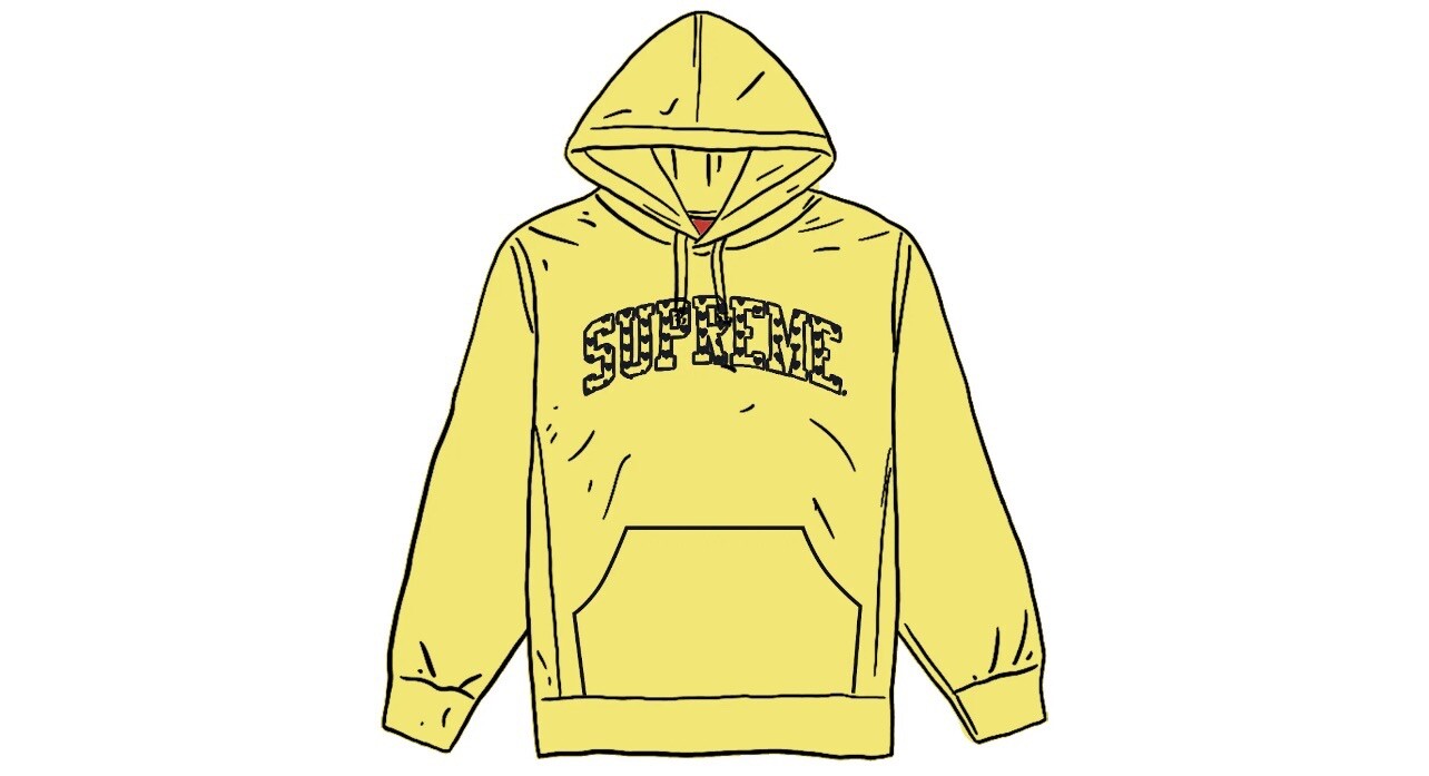 Supreme Hearts Arc Hoodie Sweatshirt SS21