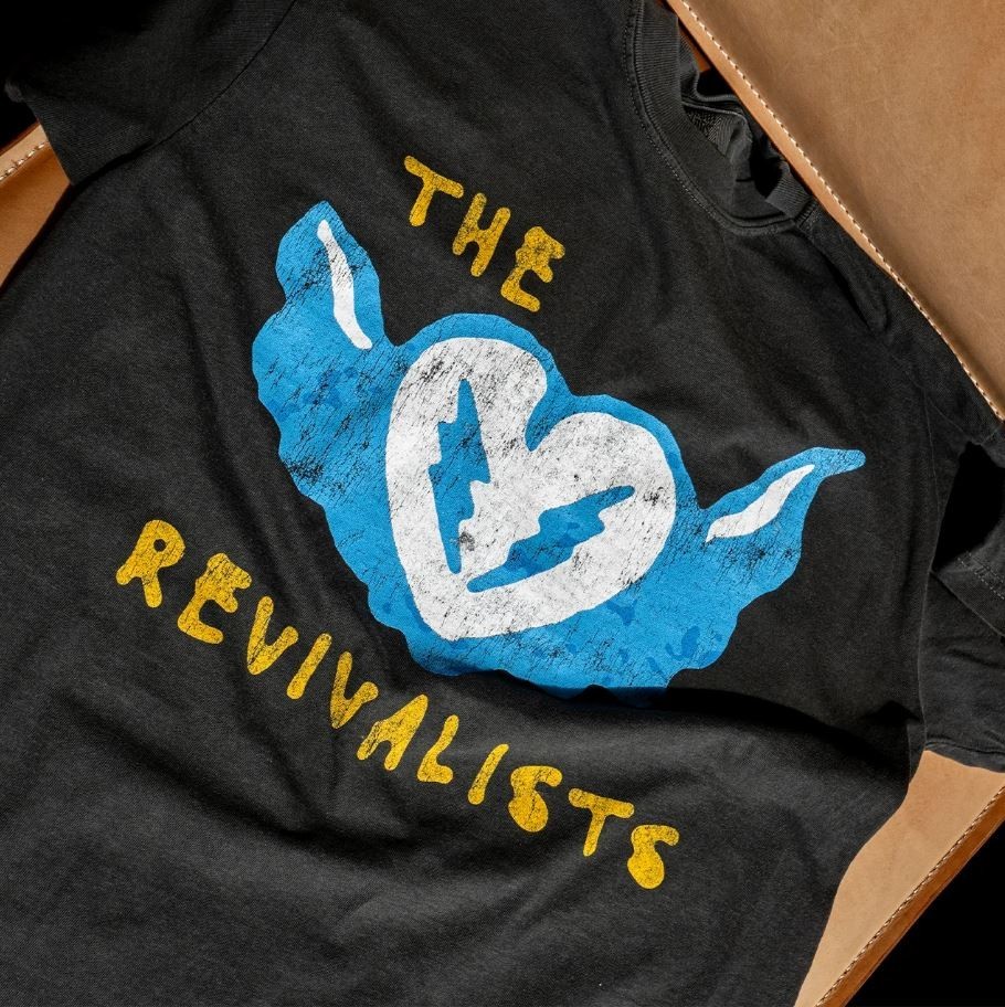 Classic The Revivalists Band full size Black t-shirt Unisex AA049