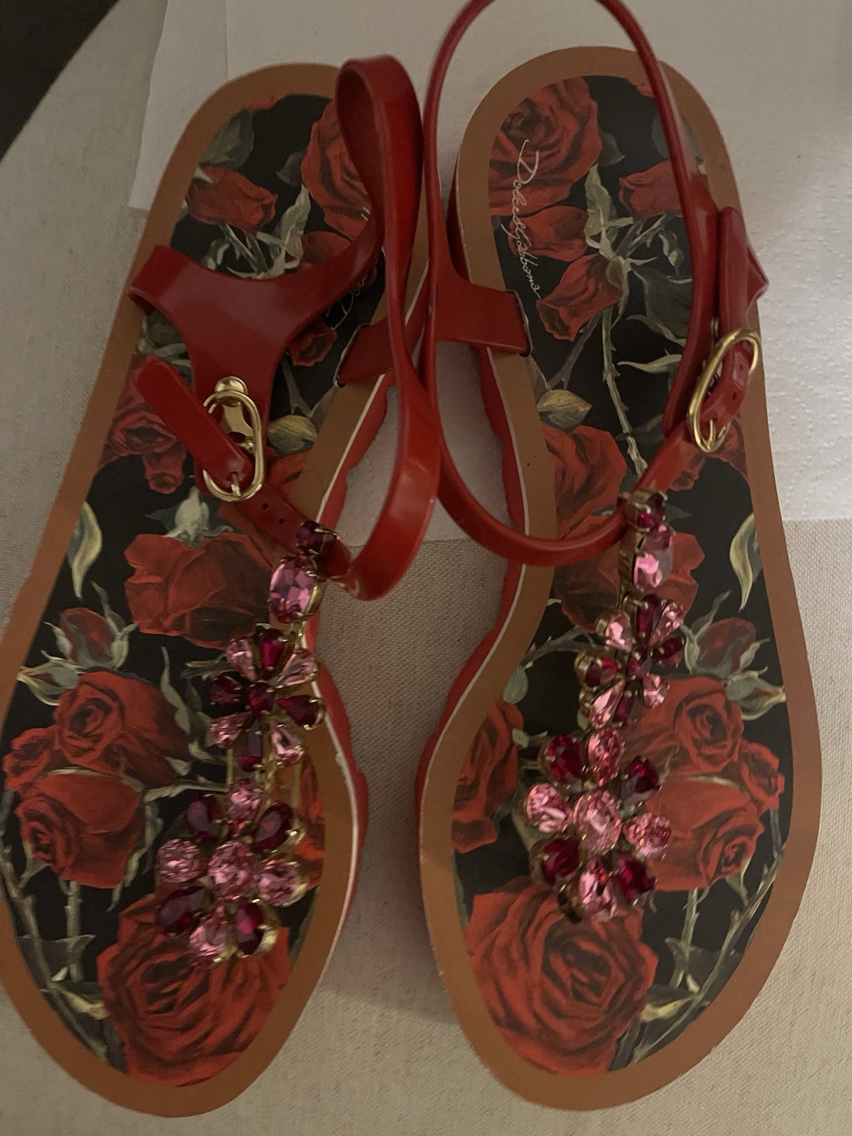 D & G crystal summer platform 