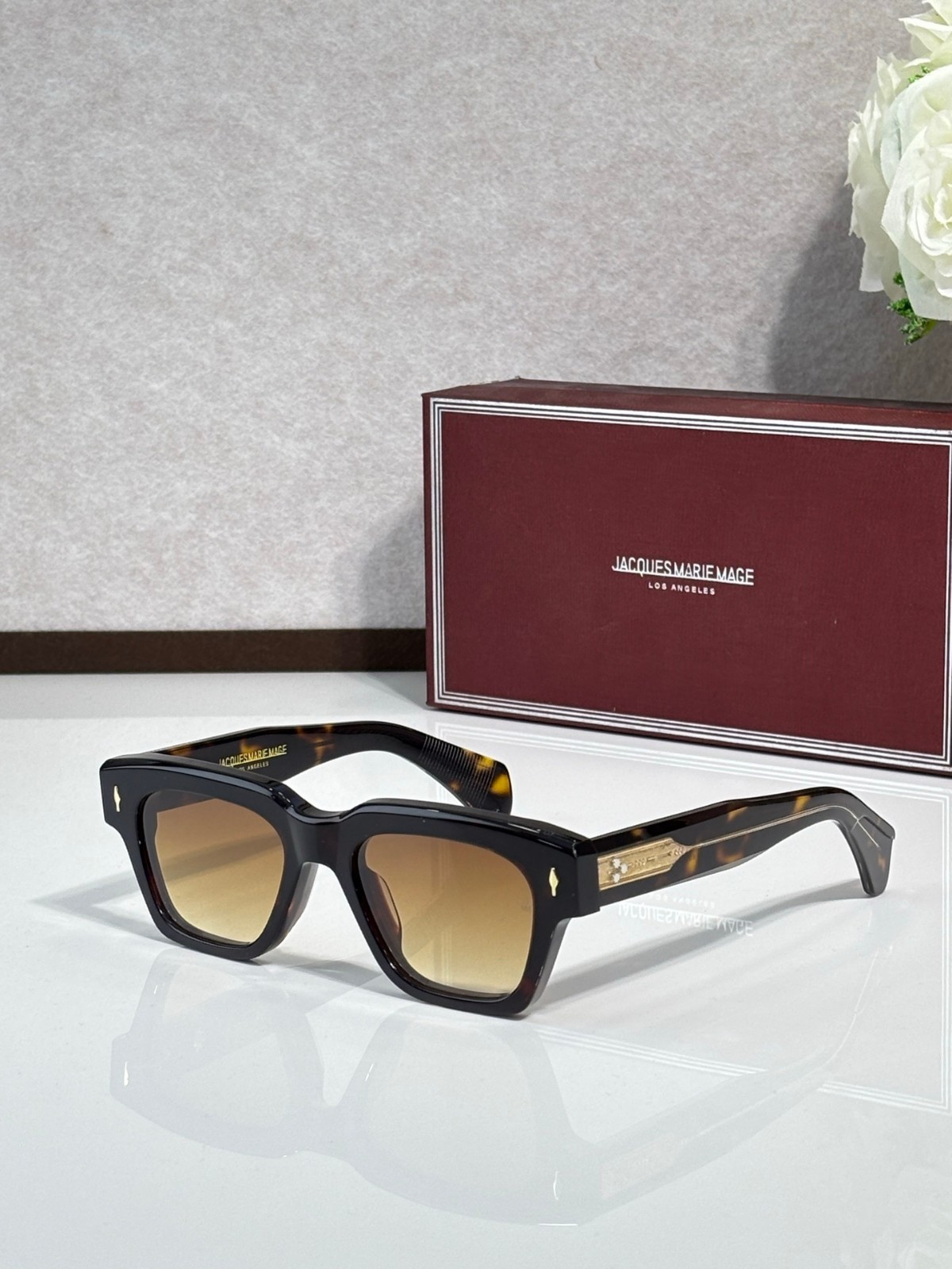 Jacques Marie Mage FELLINI Tortoise/Brown 51-20-150mm
