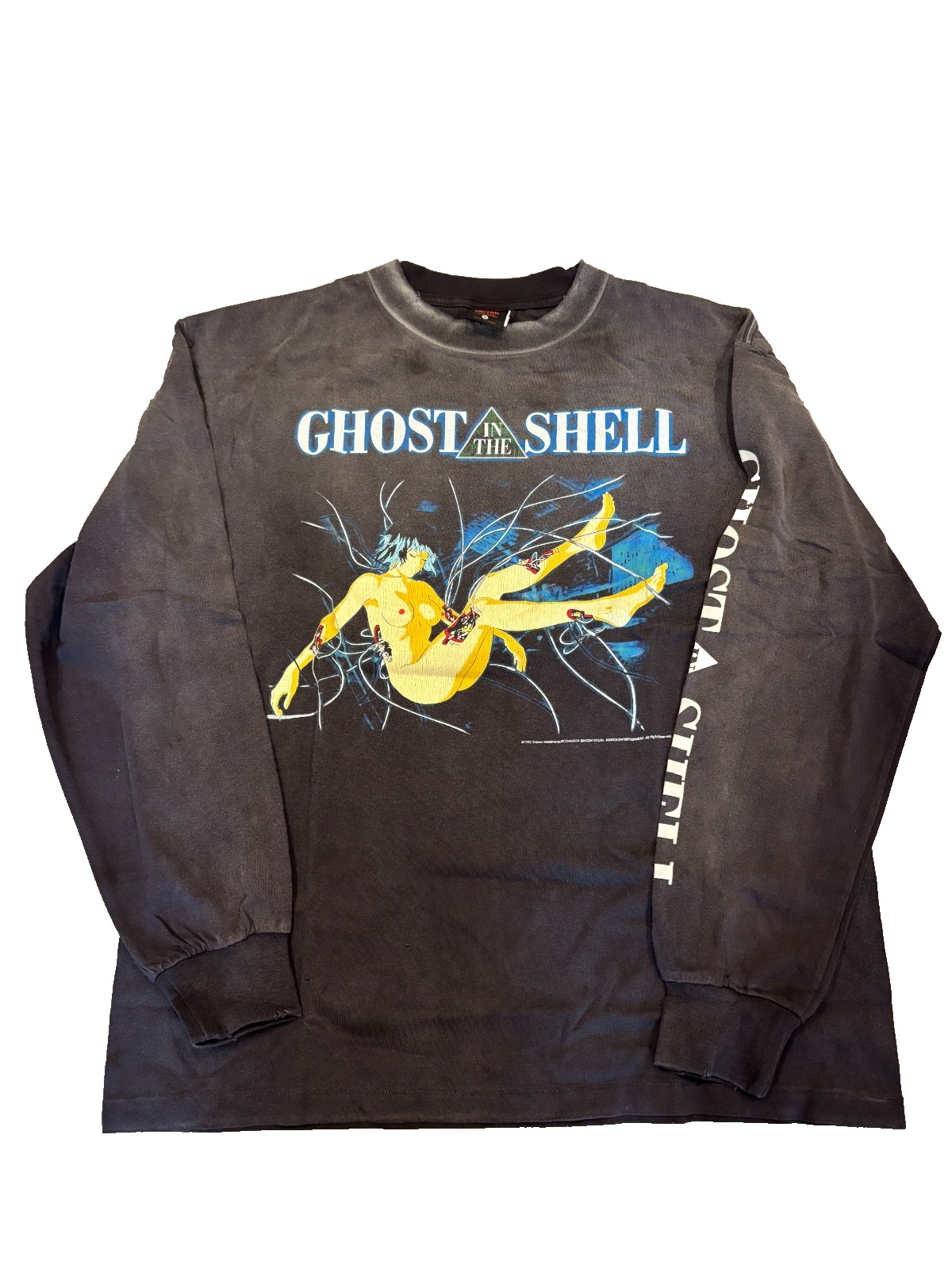 SAINT MICHAEL MXXXXXX RARE Ghost In The Shell Cotton-Jersey L/S Size Medium