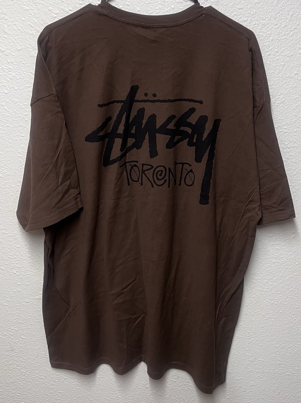 Stussy Toronto Brown Cut Tag Size XXL Rare