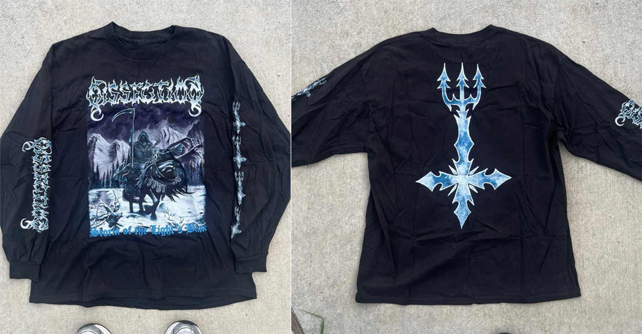 Dissection Shirt 90's Size S-5XL Long tee All Size Cotton