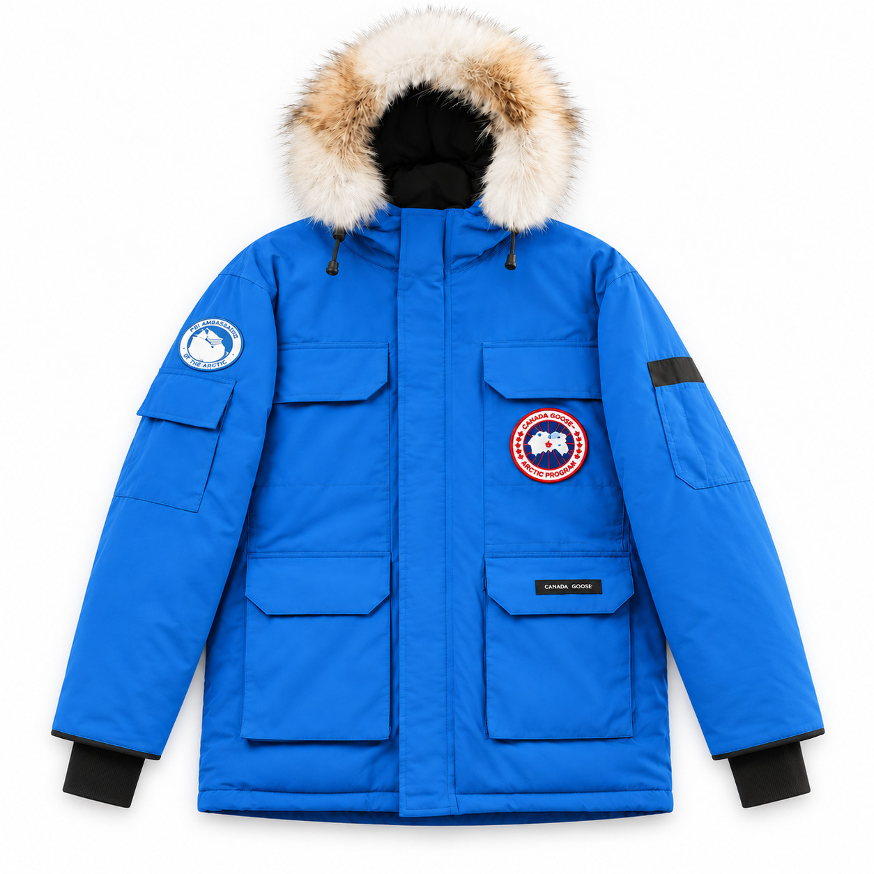 NEW CANADA GOOSE Expedition Parka Bright Blue