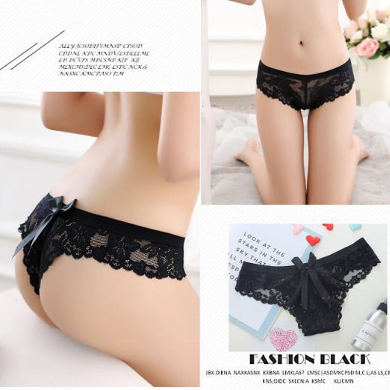 Womens Sexy Floral Lace Briefs Underwear Panties Knickers Lace G-string Thongs