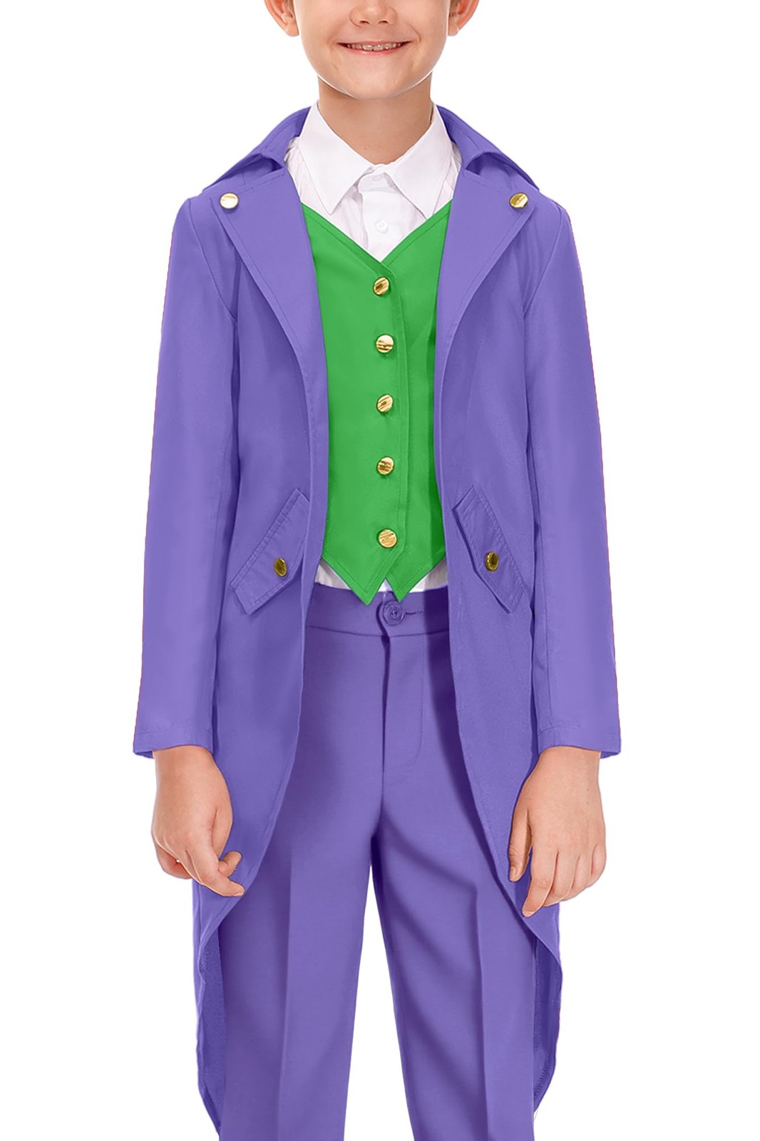 BesserBay Halloween Boys Steampunk Vintage Medieval Tailcoat Victorian Jacket...