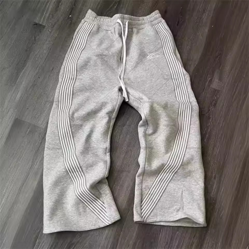 NEW Y2k Gray Casual Pants Vintage Functional Men\'s Women\'s Premium Jogging