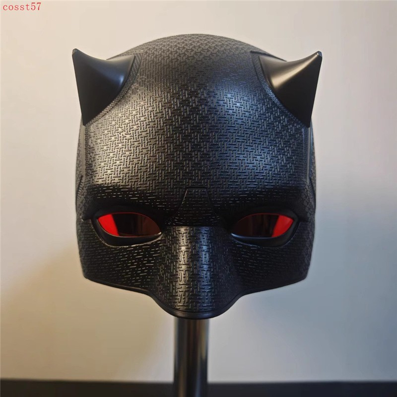 1:1 Daredevil Born Again Cosplay Mask - ABS, Full-Size, Wearable