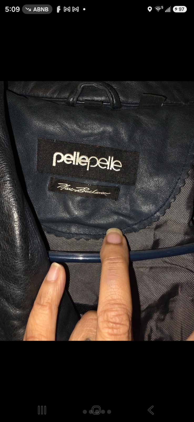 mens pelle pelle leather jacket