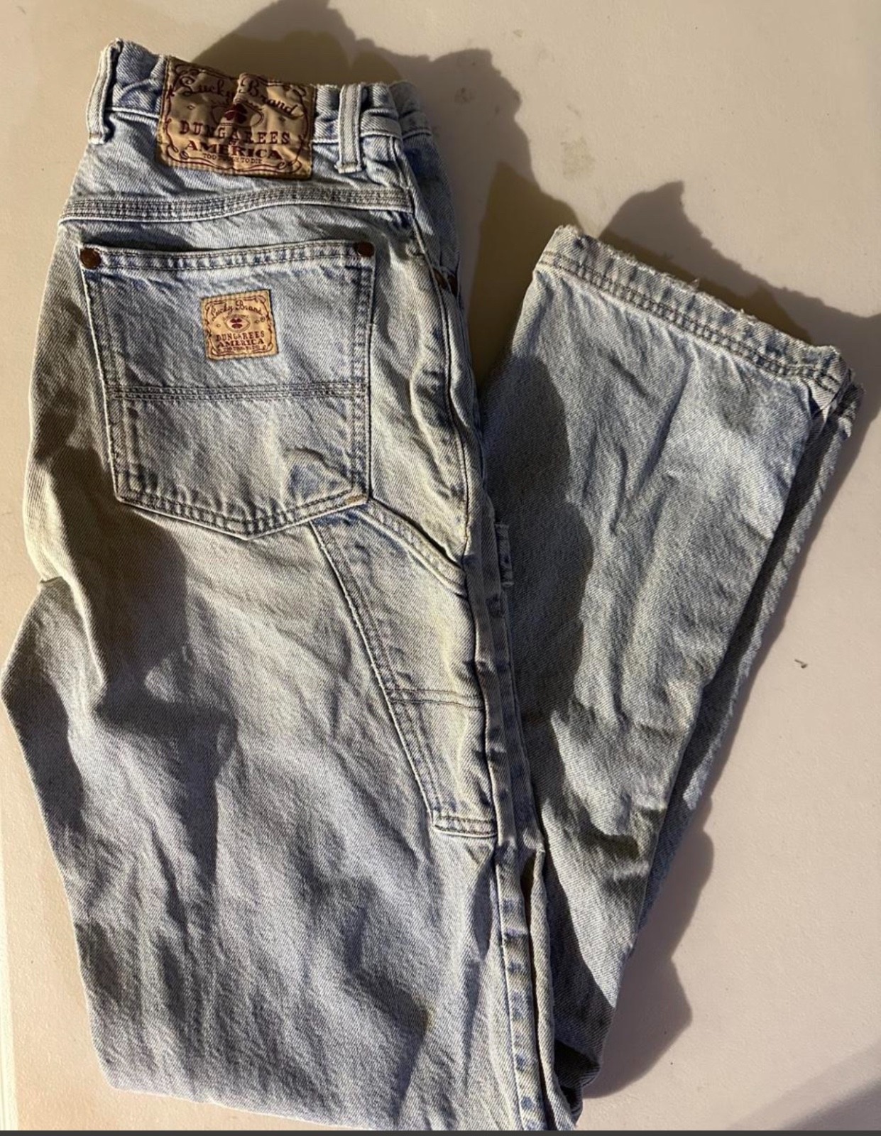 Vintage 1997 Lucky Brand Dungarees Painter Pants Authentic 90s
