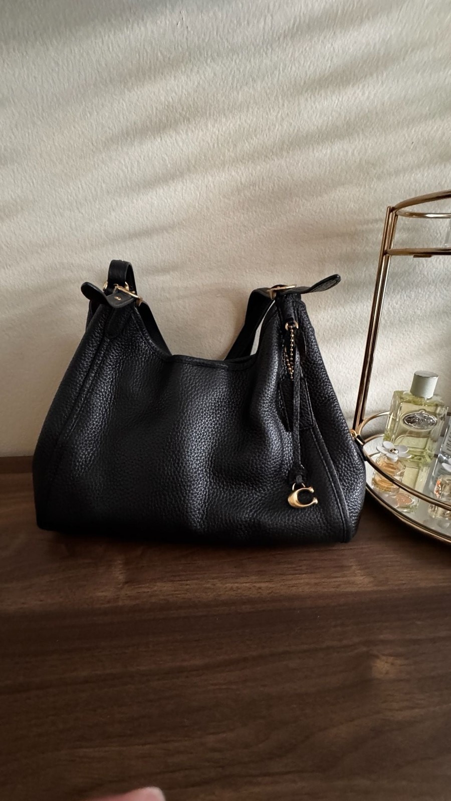 Coach Black Lori Bag Soft Pebble Leather
