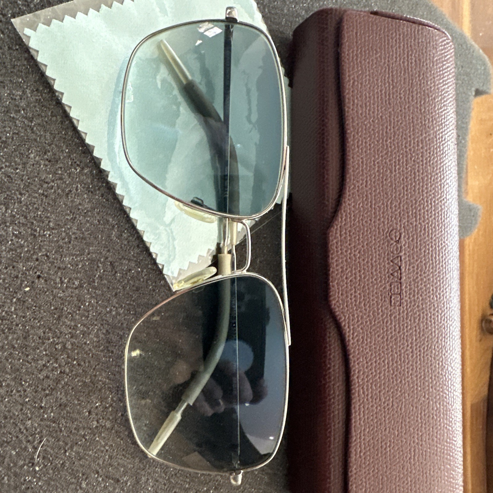Perfect Oliver Peoples Sunglasses Clifton OV 1150/S 50363F Silver/blue VFX