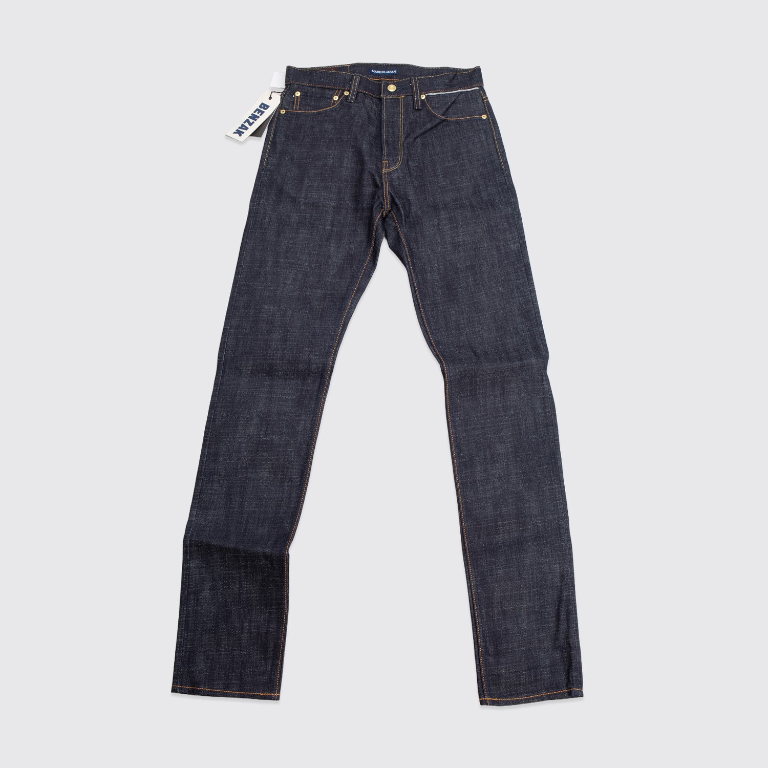 Benzak Denim Developers Jean Size W29 Heavy Slub Relax Taper 16oz Japan Selvedge
