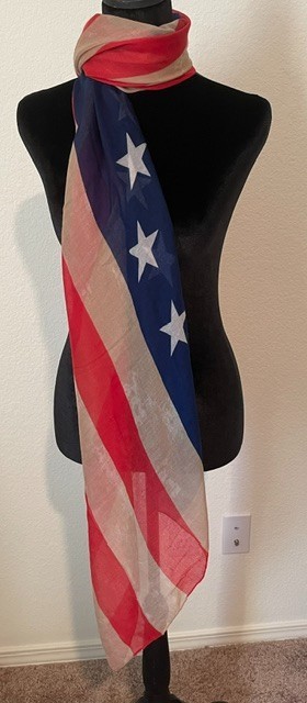 Betsy Ross Flag Scarf